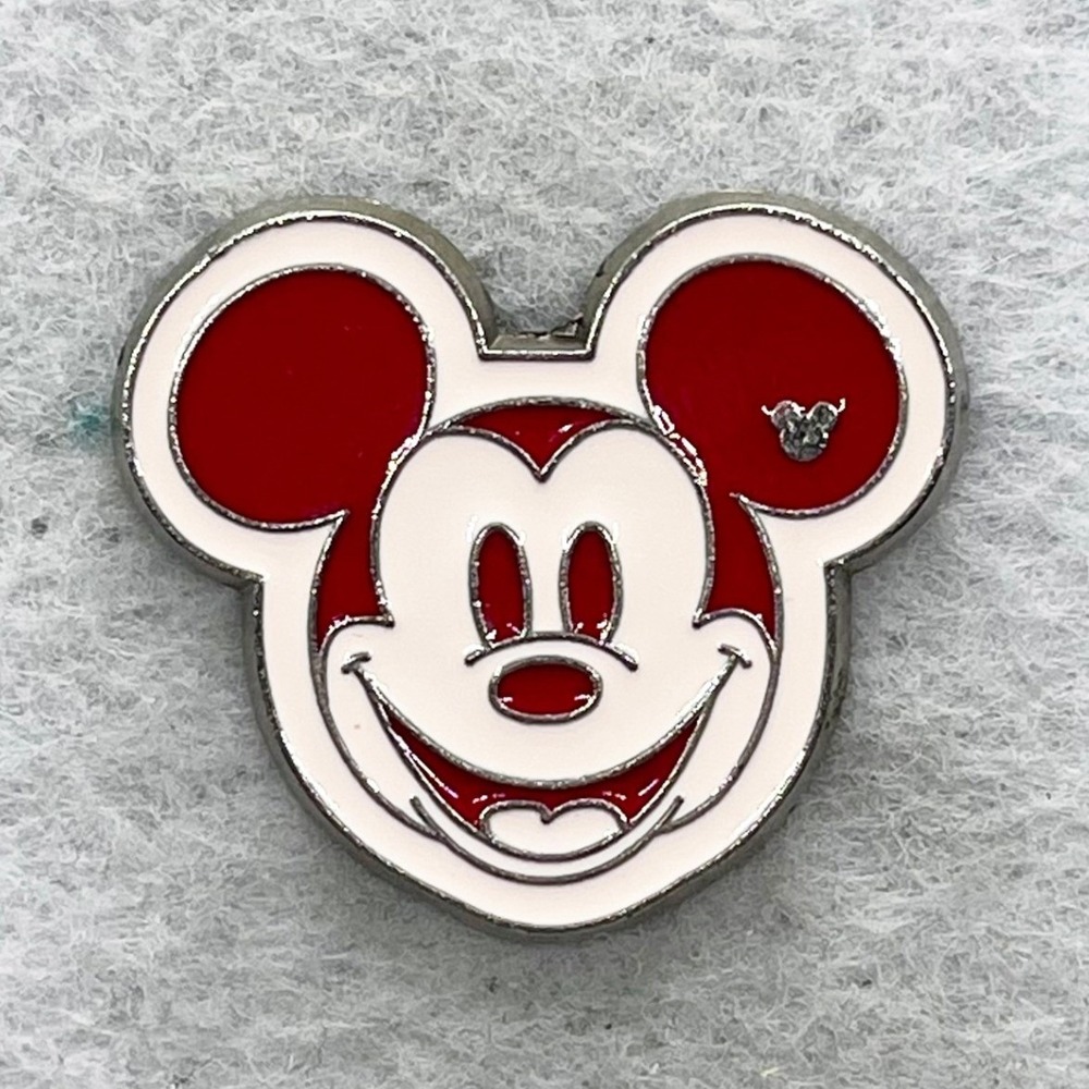 🔮 5/$25 Disney Red Mickey Mouse Pin